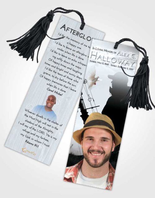 Funeral Bookmark Template Freedom The Hunt