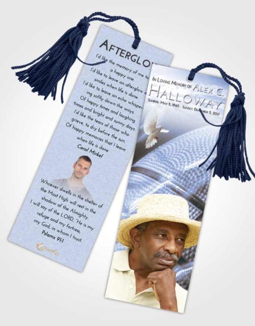 Funeral Bookmark Template Splendid Basketball Fame