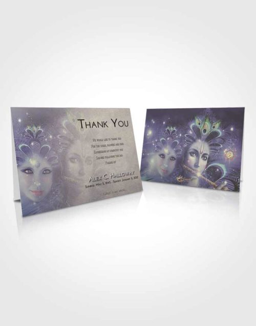 Funeral Thank You Card Template At Dusk Hindu Desire