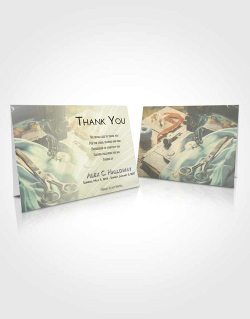 Funeral Thank You Card Template At Dusk Sewing Love