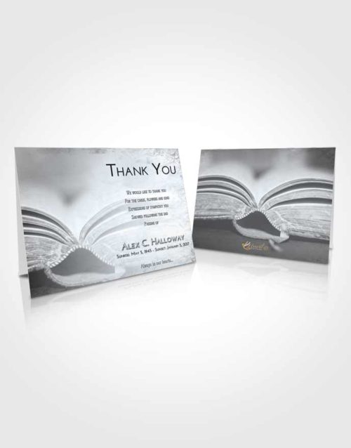 Funeral Thank You Card Template Freedom Bible Love