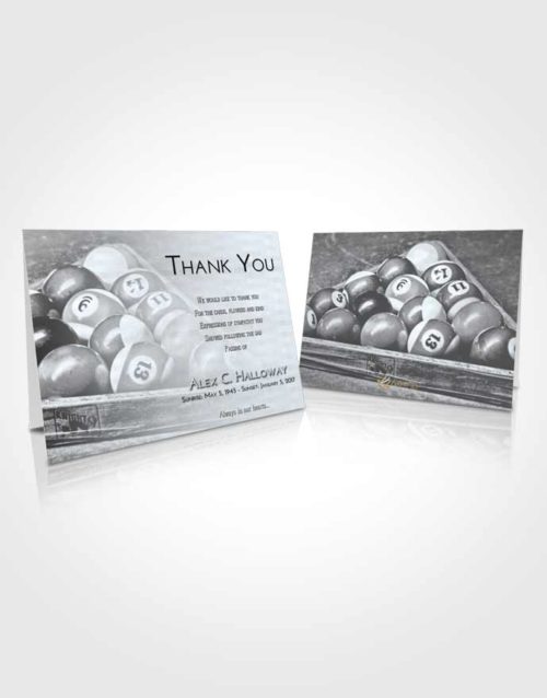 Funeral Thank You Card Template Freedom Billiards Love