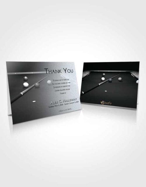 Funeral Thank You Card Template Freedom Billiards Peace