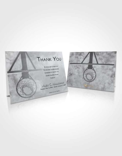 Funeral Thank You Card Template Freedom In the Hoop