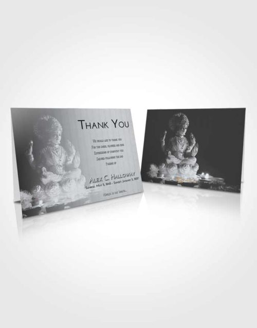 Funeral Thank You Card Template Freedom Lakshmi Surprise