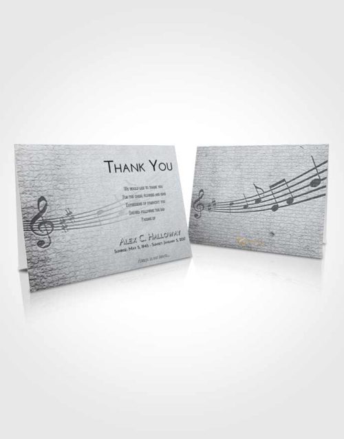 Funeral Thank You Card Template Freedom Portamento