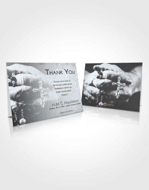 Funeral Thank You Card Template Freedom Rosary Life