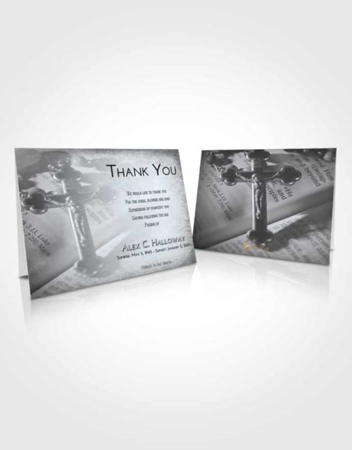 Funeral Thank You Card Template Freedom Rosary Trust