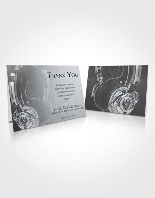 Funeral Thank You Card Template Freedom Vivace