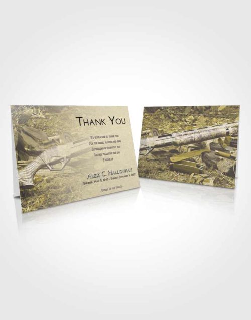 Funeral Thank You Card Template Harmony Hunters Life