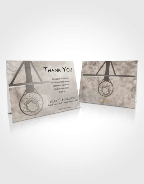 Funeral Thank You Card Template Harmony In the Hoop
