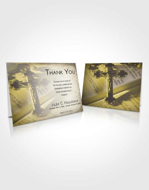 Funeral Thank You Card Template Harmony Rosary Trust