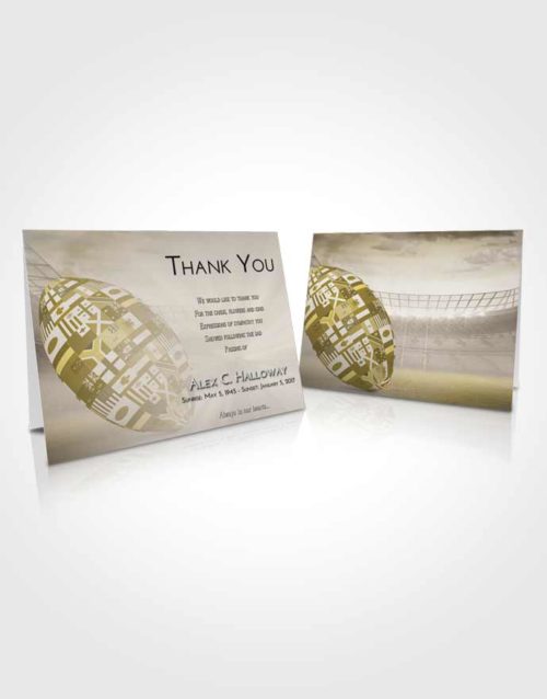 Funeral Thank You Card Template Harmony Rugby Passion