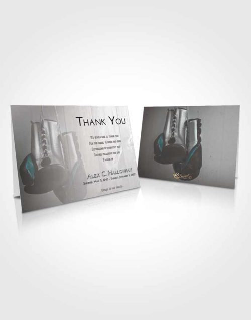 Funeral Thank You Card Template Loving Embrace Boxing Day