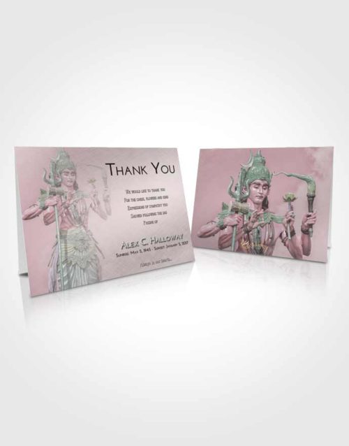 Funeral Thank You Card Template Morning Shiva Desire