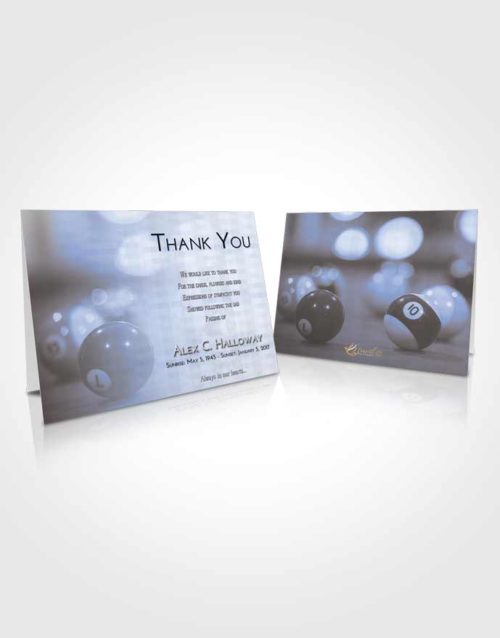 Funeral Thank You Card Template Splendid Billiards Tranquility