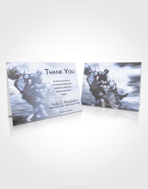 Funeral Thank You Card Template Splendid Boxing Animation
