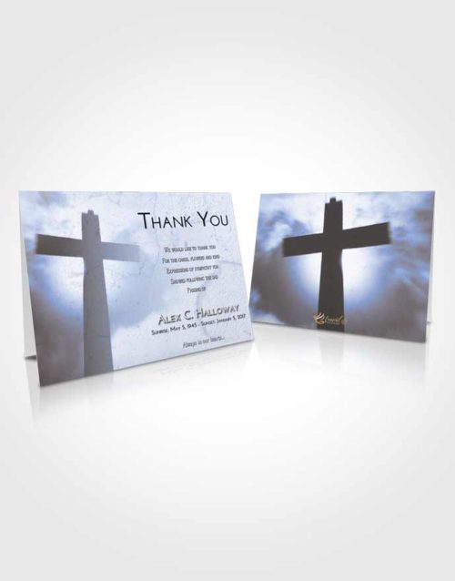 Funeral Thank You Card Template Splendid Faith in the Cross