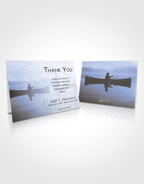 Funeral Thank You Card Template Splendid Fish in the Water