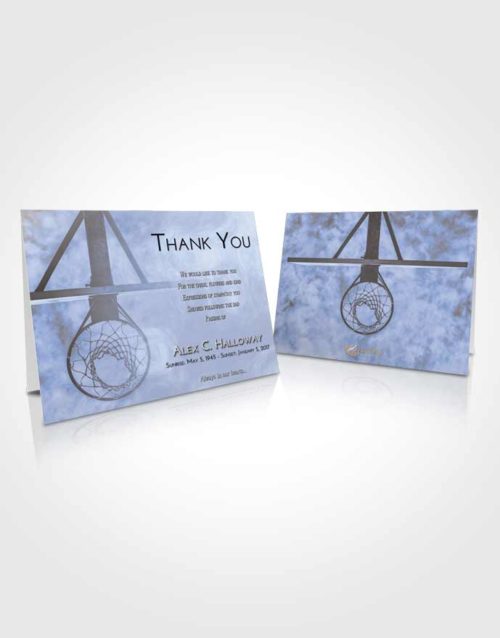 Funeral Thank You Card Template Splendid In the Hoop