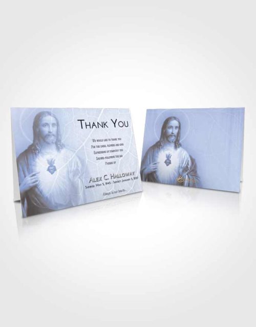 Funeral Thank You Card Template Splendid Jesus Love