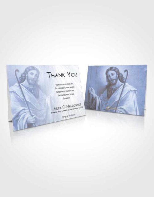 Funeral Thank You Card Template Splendid Life of Jesus