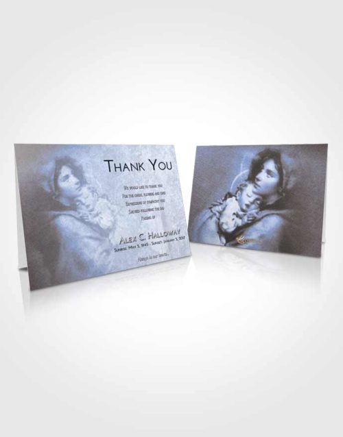 Funeral Thank You Card Template Splendid Mary and Jesus