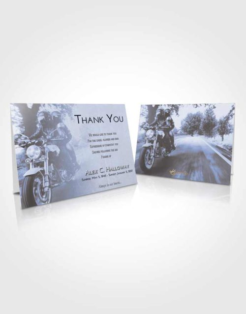 Funeral Thank You Card Template Splendid Motorcycle Days