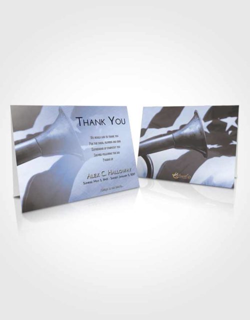 Funeral Thank You Card Template Splendid Service Honor