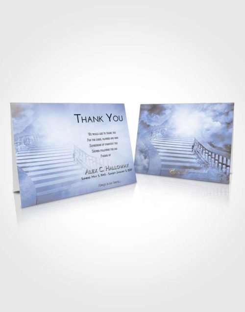 Funeral Thank You Card Template Splendid Stairway to Freedom