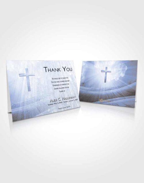 Funeral Thank You Card Template Splendid The Cross of Life