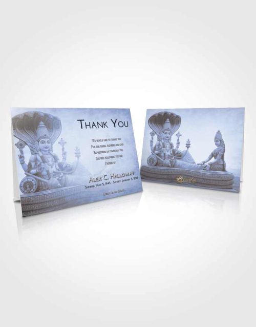 Funeral Thank You Card Template Splendid Vishnu Desire