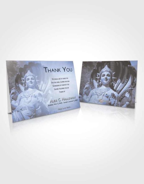 Funeral Thank You Card Template Splendid Vishnu Mystery