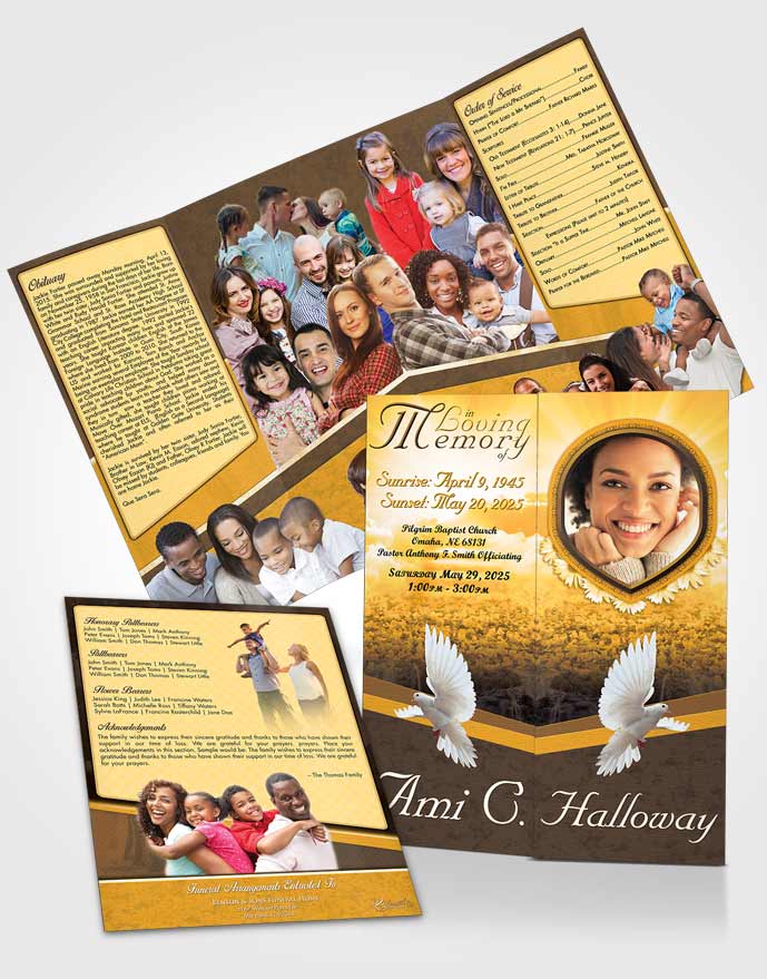 obituary-funeral-template-gatefold-memorial-brochure-golden-splendor