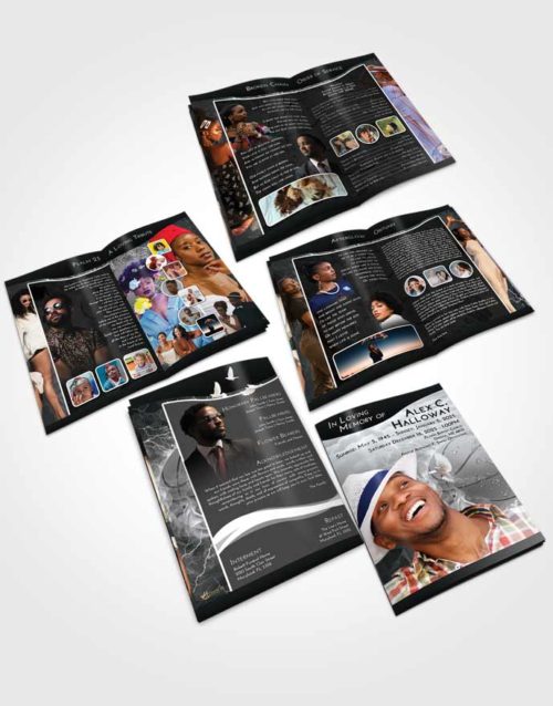 Booklet Memorial Folder Freedom Basketball Heat