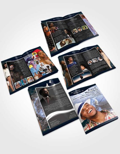 Booklet Memorial Folder Splendid Basketball Heat