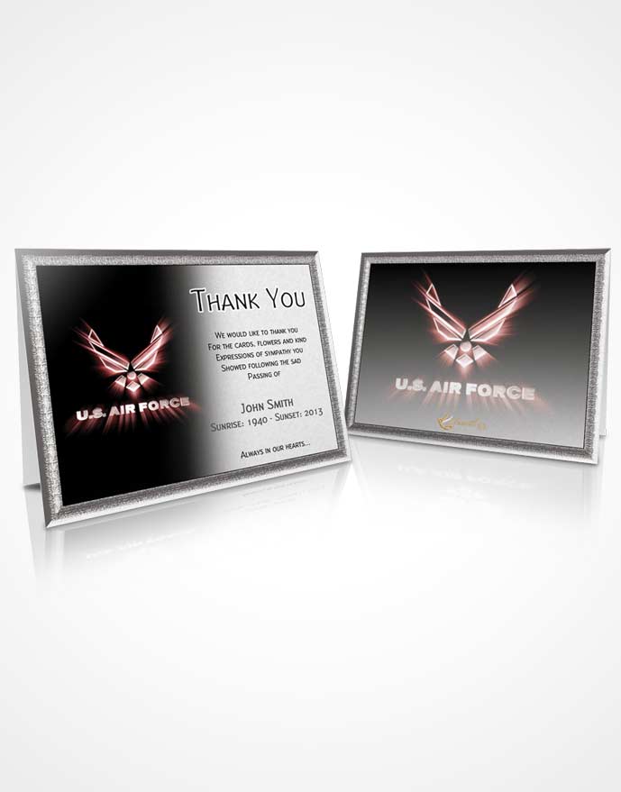 Thank You Card Air Force 01