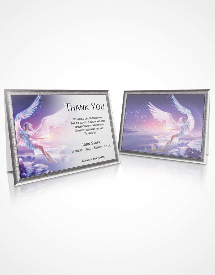 Thank You Card Angel 07