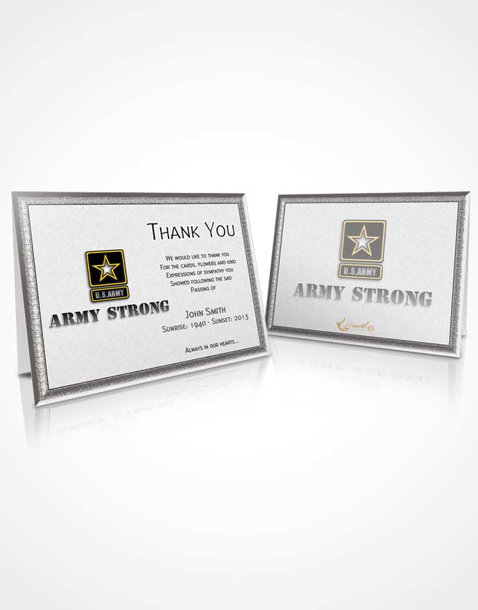 Thank You Card Army 02