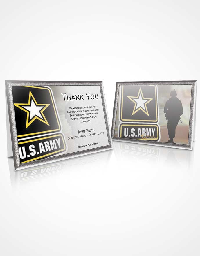 Thank You Card Army 03