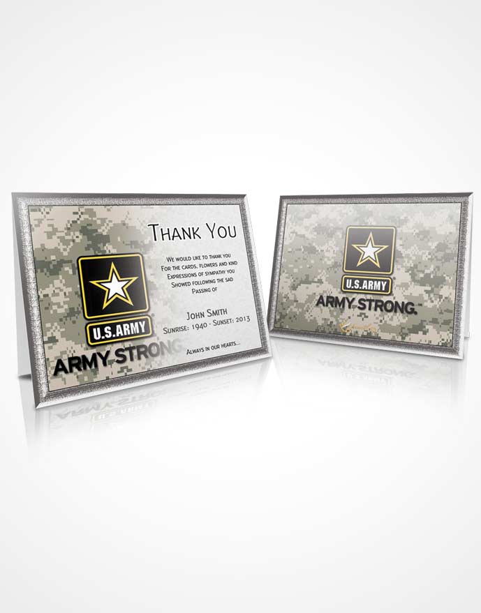Thank You Card Army 05