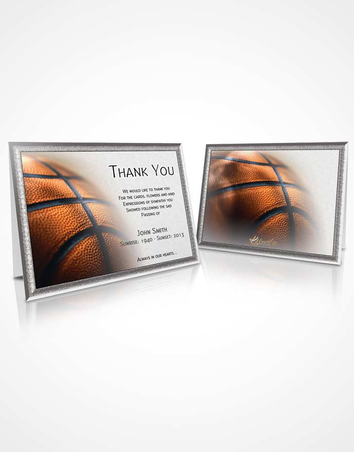 Thank You Card Basketball 02