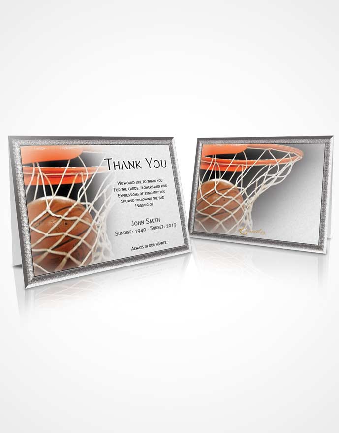 Thank You Card Basketball 03