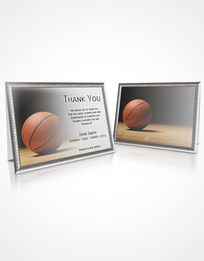 Thank You Card Basketball 04