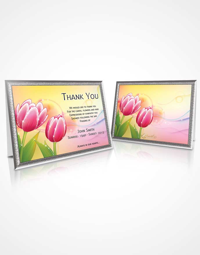 Thank You Card Floral 04