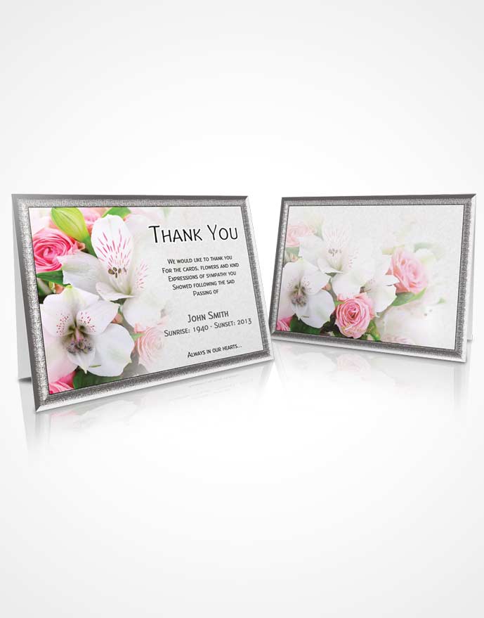 Thank You Card Floral 07