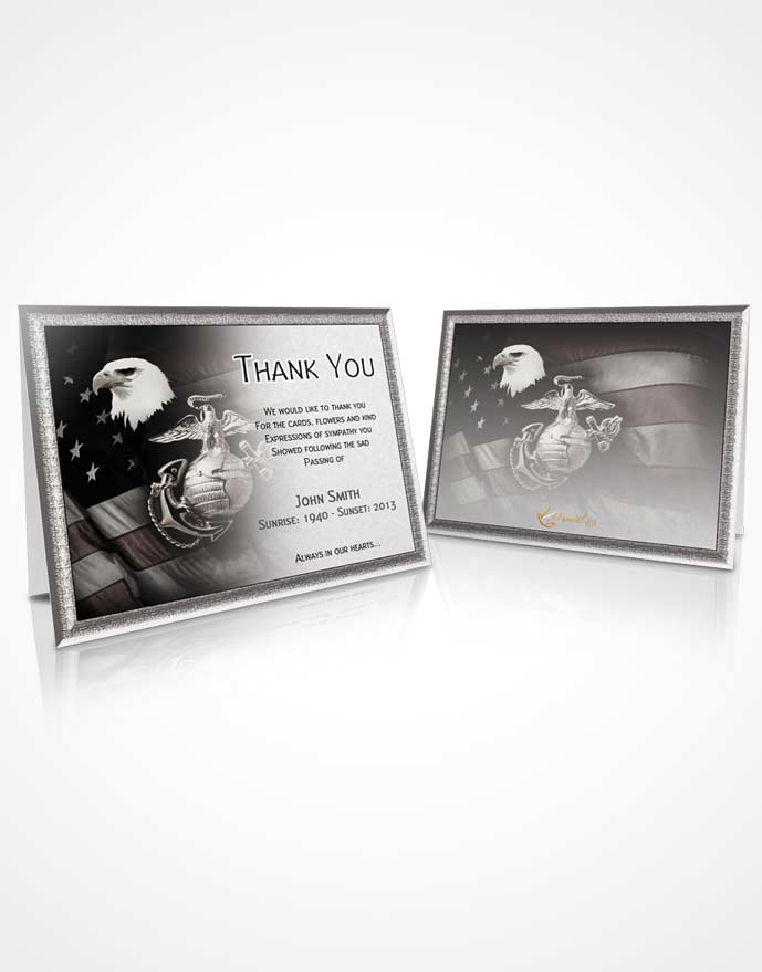 Thank You Card Marines 05