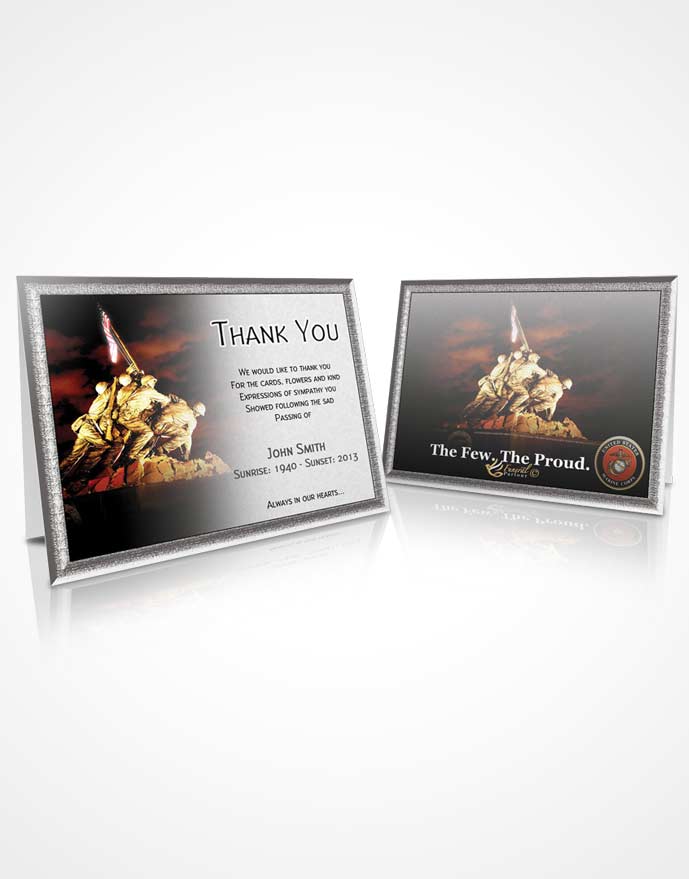 Thank You Card Marines 07