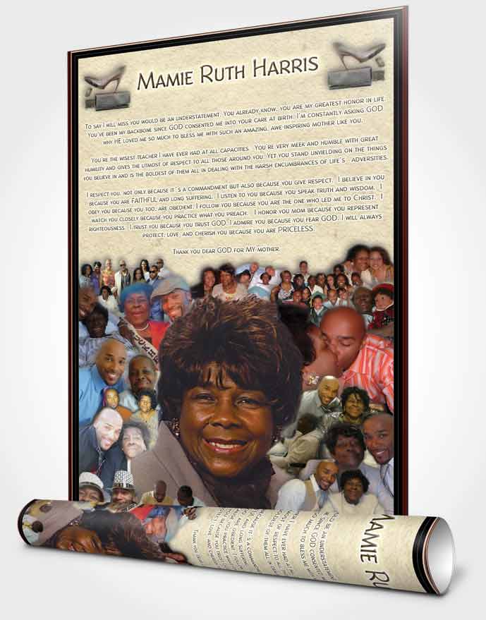 Great Family Remembrance Poster Roll up Version 1